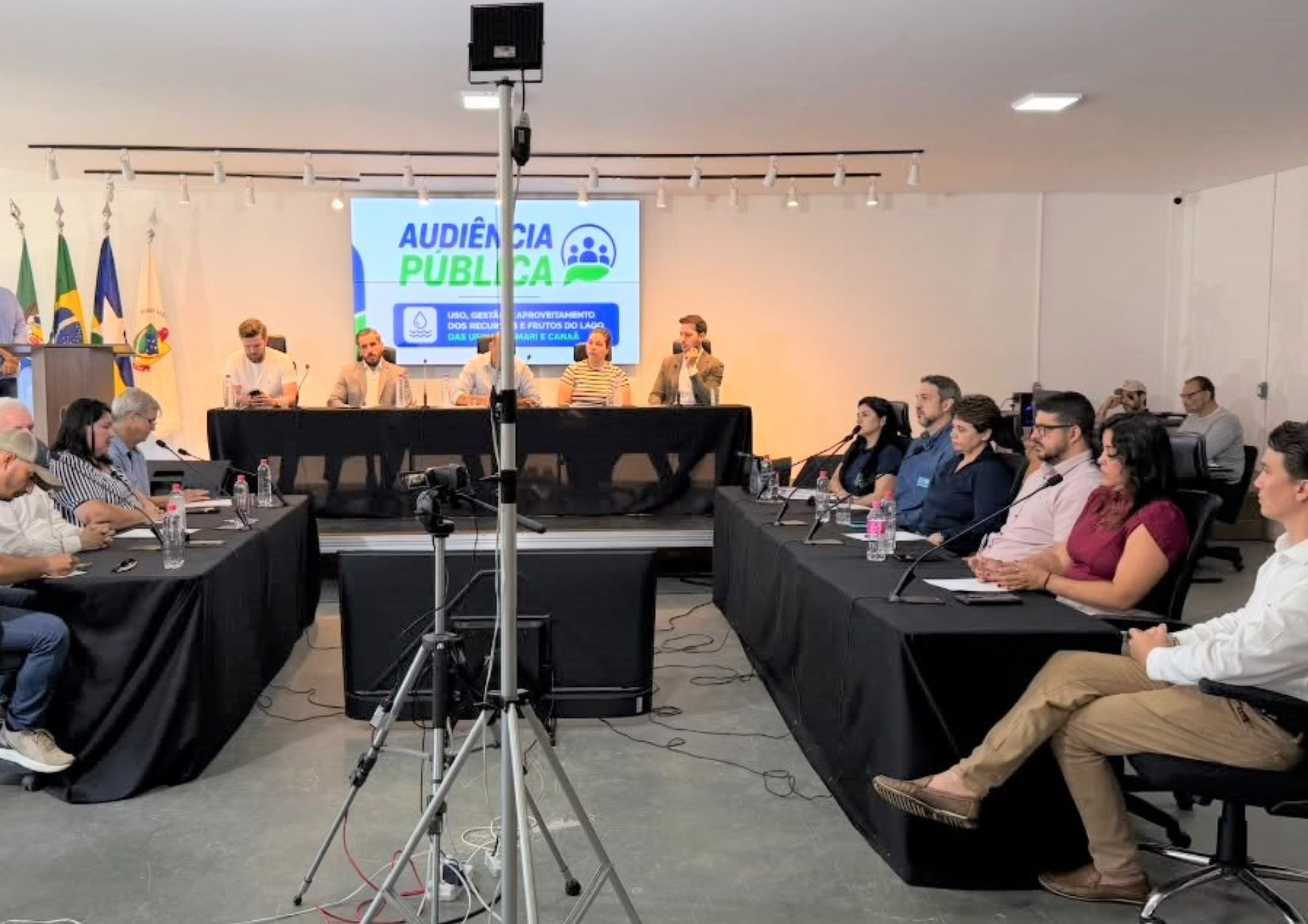 Câmara realiza audiência pública para debater uso e gestão do lago artificial das usinas Jamari e Canaã