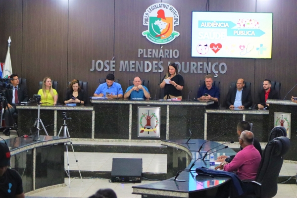 Câmara de Ariquemes promove Audiência Pública para debater descentralização da saúde na região